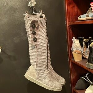 Classic Cardy Sweater Boots